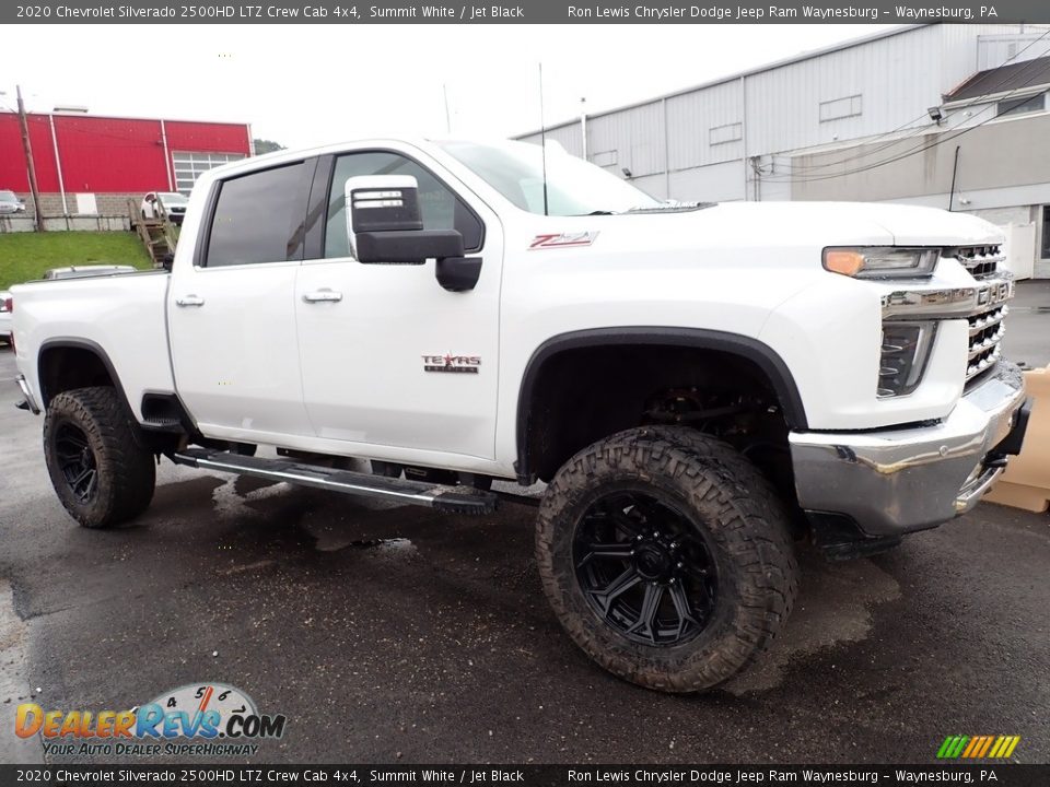 2020 Chevrolet Silverado 2500HD LTZ Crew Cab 4x4 Summit White / Jet Black Photo #4