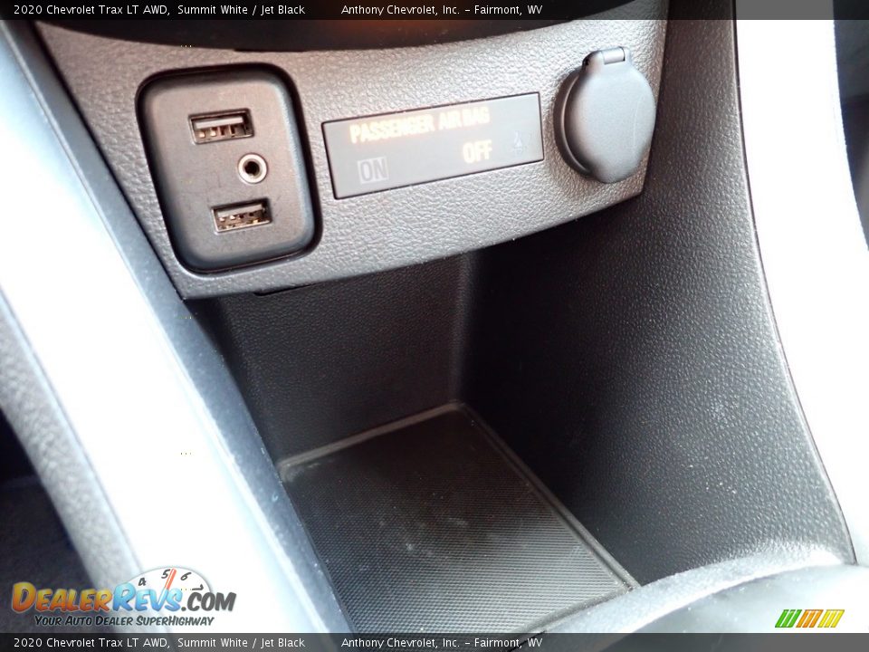 2020 Chevrolet Trax LT AWD Summit White / Jet Black Photo #16