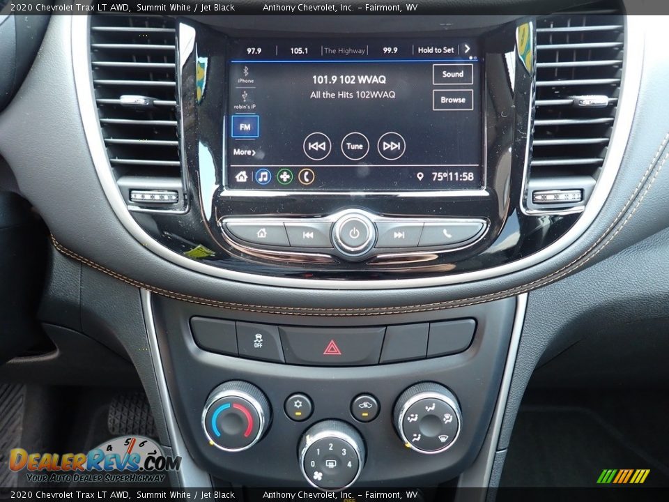 2020 Chevrolet Trax LT AWD Summit White / Jet Black Photo #19