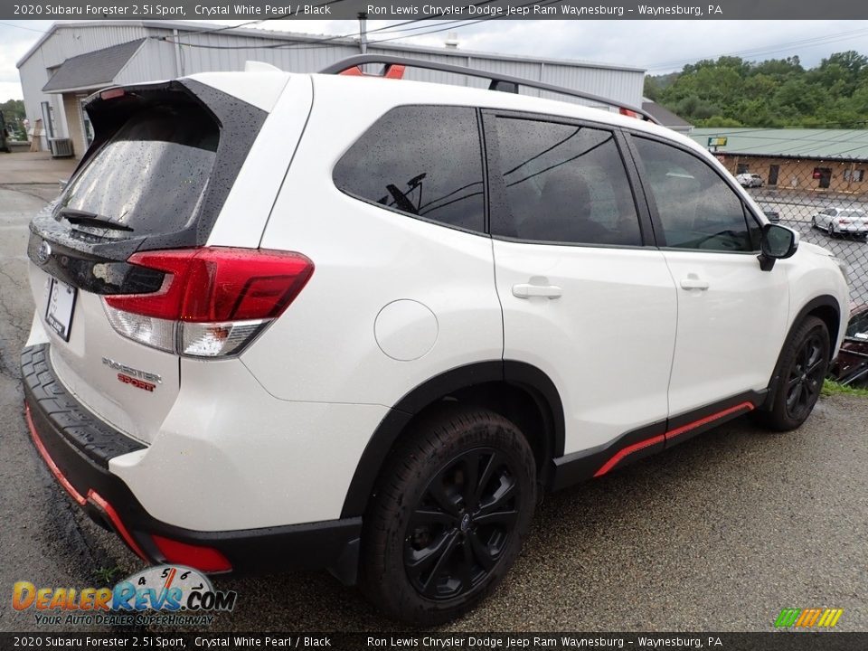 2020 Subaru Forester 2.5i Sport Crystal White Pearl / Black Photo #3