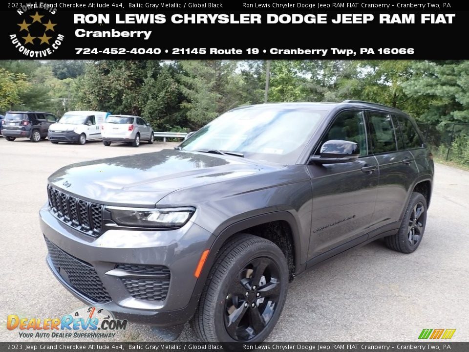 2023 Jeep Grand Cherokee Altitude 4x4 Baltic Gray Metallic / Global Black Photo #1