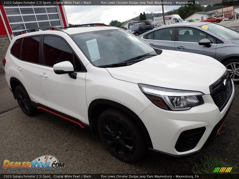 2020 Subaru Forester 2.5i Sport Crystal White Pearl / Black Photo #4