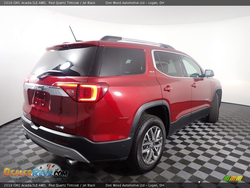 2019 GMC Acadia SLE AWD Red Quartz Tintcoat / Jet Black Photo #10