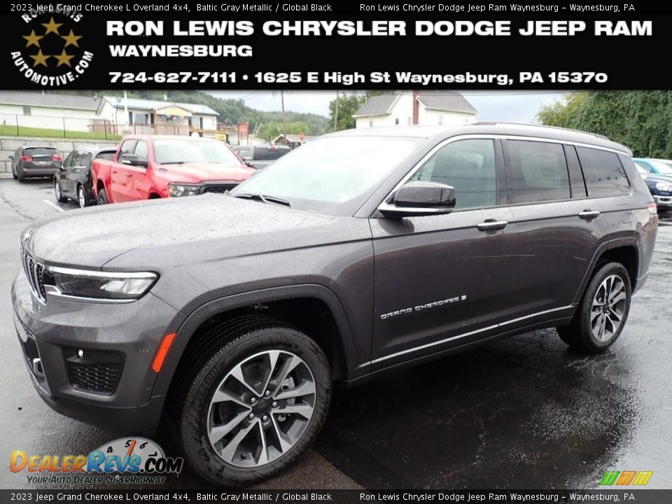 2023 Jeep Grand Cherokee L Overland 4x4 Baltic Gray Metallic / Global Black Photo #1