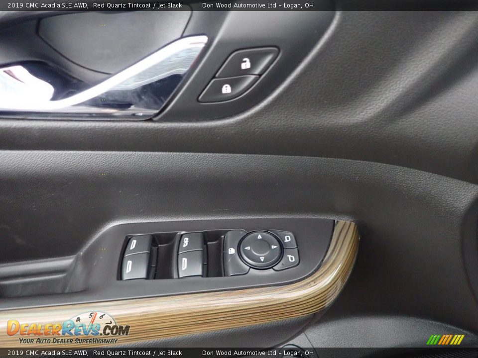 2019 GMC Acadia SLE AWD Red Quartz Tintcoat / Jet Black Photo #12