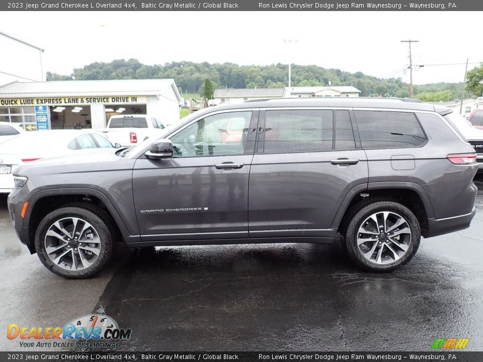 2023 Jeep Grand Cherokee L Overland 4x4 Baltic Gray Metallic / Global Black Photo #2