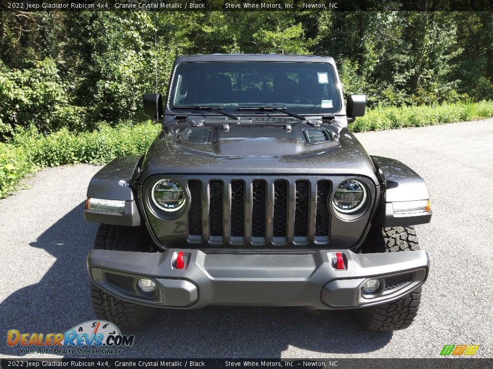 2022 Jeep Gladiator Rubicon 4x4 Granite Crystal Metallic / Black Photo #3