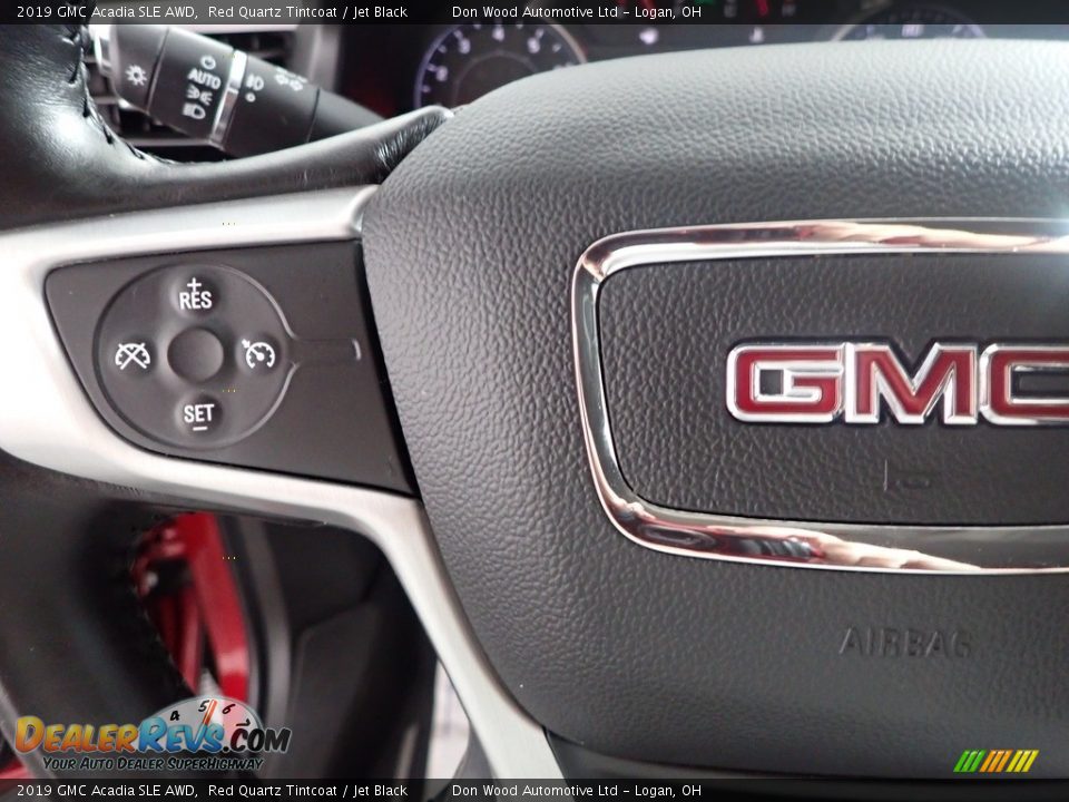 2019 GMC Acadia SLE AWD Red Quartz Tintcoat / Jet Black Photo #16