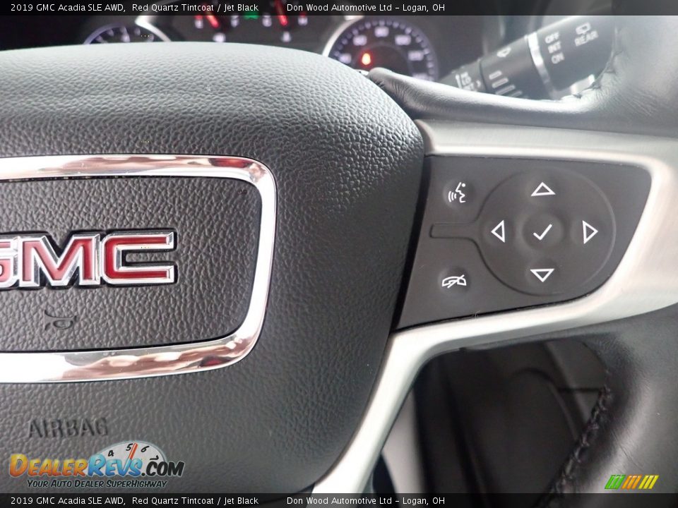2019 GMC Acadia SLE AWD Red Quartz Tintcoat / Jet Black Photo #17
