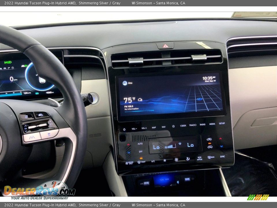 Controls of 2022 Hyundai Tucson Plug-In Hybrid AWD Photo #5