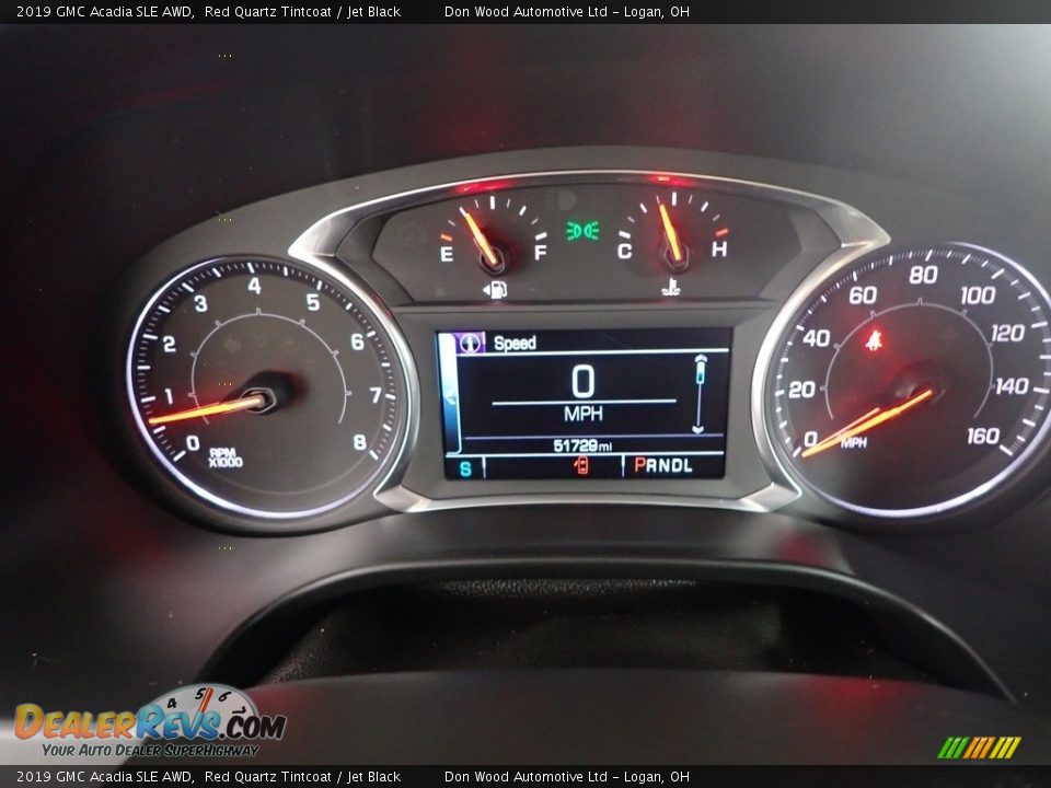 2019 GMC Acadia SLE AWD Red Quartz Tintcoat / Jet Black Photo #18