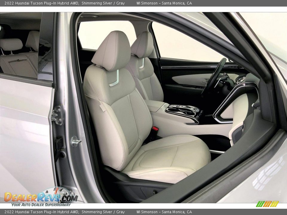 Gray Interior - 2022 Hyundai Tucson Plug-In Hybrid AWD Photo #6