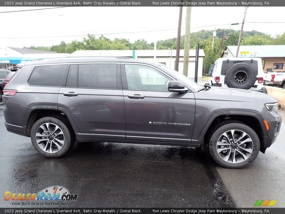 2023 Jeep Grand Cherokee L Overland 4x4 Baltic Gray Metallic / Global Black Photo #7