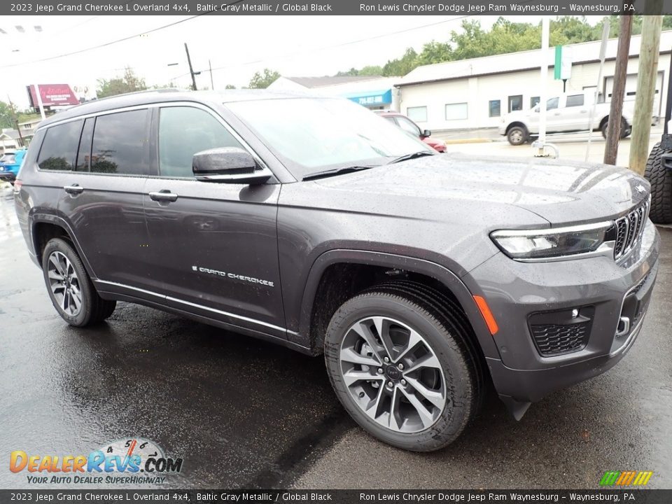 2023 Jeep Grand Cherokee L Overland 4x4 Baltic Gray Metallic / Global Black Photo #8