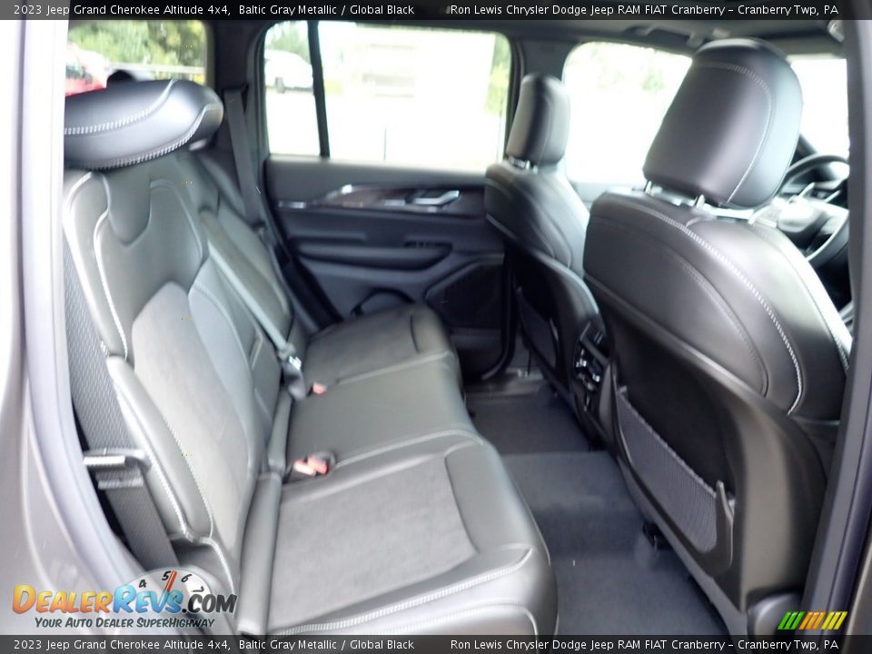 Rear Seat of 2023 Jeep Grand Cherokee Altitude 4x4 Photo #11