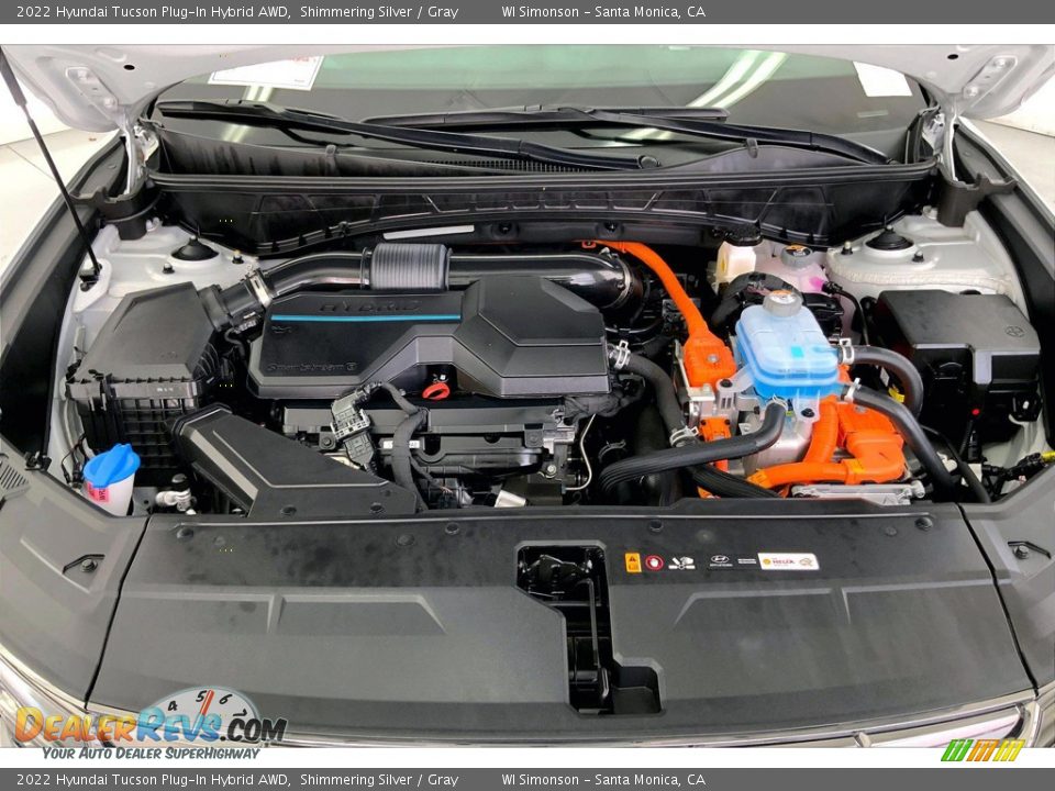 2022 Hyundai Tucson Plug-In Hybrid AWD 1.6 Liter Turbocharged DOHC 16-Valve VVT 4 Cylinder Gasoline/Electric Hybrid Engine Photo #9