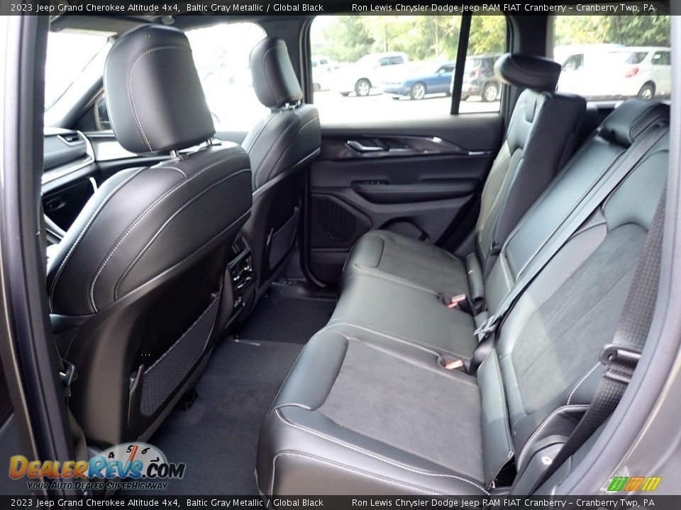 Rear Seat of 2023 Jeep Grand Cherokee Altitude 4x4 Photo #12