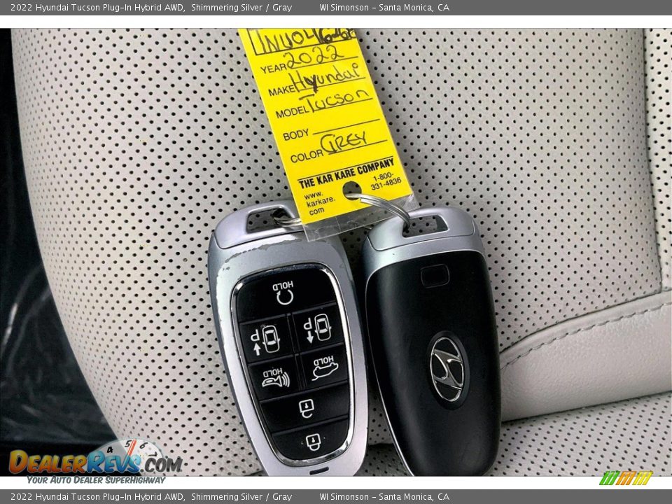 Keys of 2022 Hyundai Tucson Plug-In Hybrid AWD Photo #11