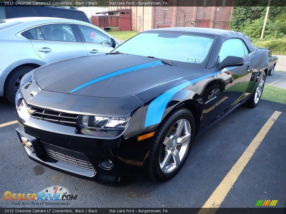 2015 Chevrolet Camaro LT Convertible Black / Black Photo #1