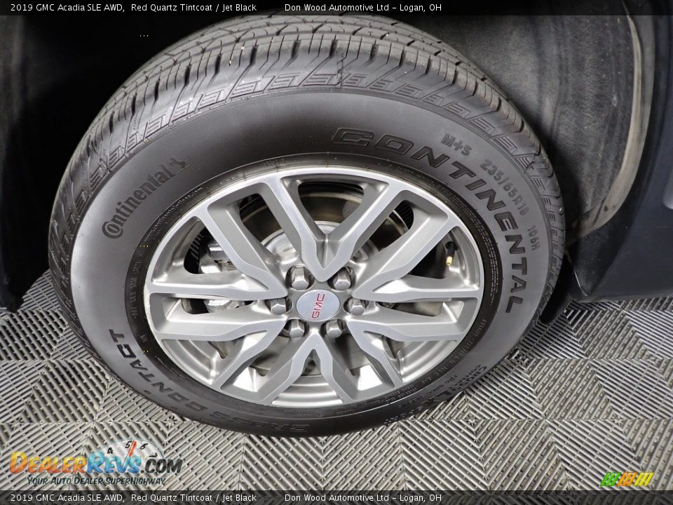 2019 GMC Acadia SLE AWD Red Quartz Tintcoat / Jet Black Photo #33