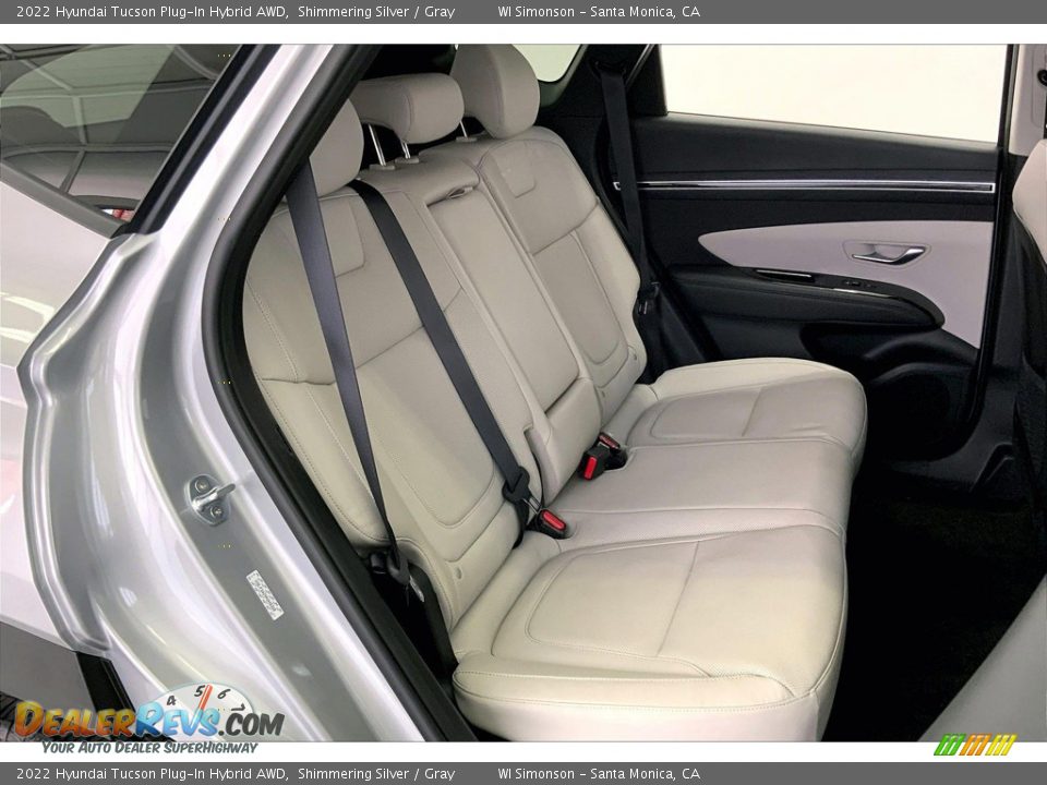 Rear Seat of 2022 Hyundai Tucson Plug-In Hybrid AWD Photo #19