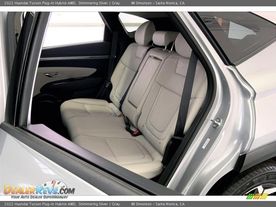 Rear Seat of 2022 Hyundai Tucson Plug-In Hybrid AWD Photo #20