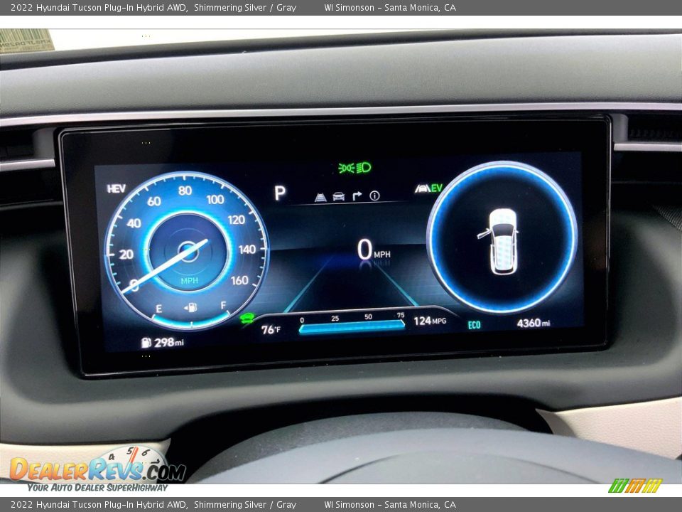 2022 Hyundai Tucson Plug-In Hybrid AWD Gauges Photo #23