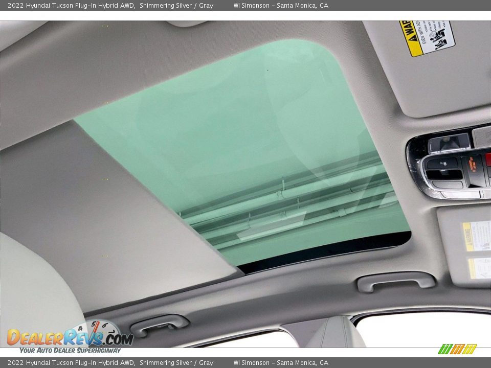 Sunroof of 2022 Hyundai Tucson Plug-In Hybrid AWD Photo #25