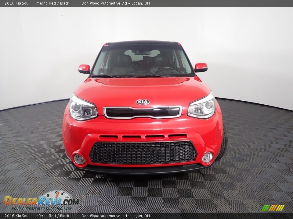 2016 Kia Soul ! Inferno Red / Black Photo #6