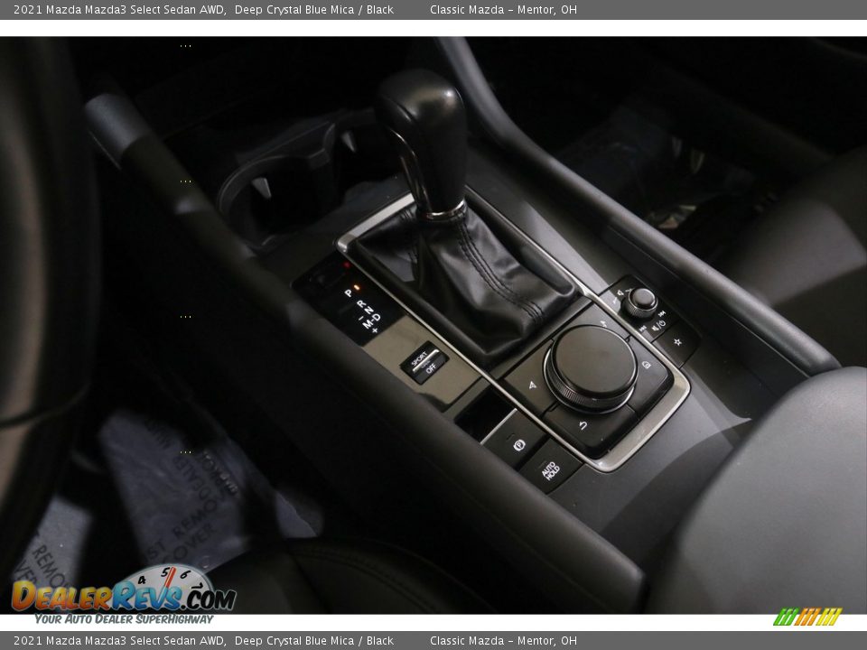 2021 Mazda Mazda3 Select Sedan AWD Deep Crystal Blue Mica / Black Photo #13
