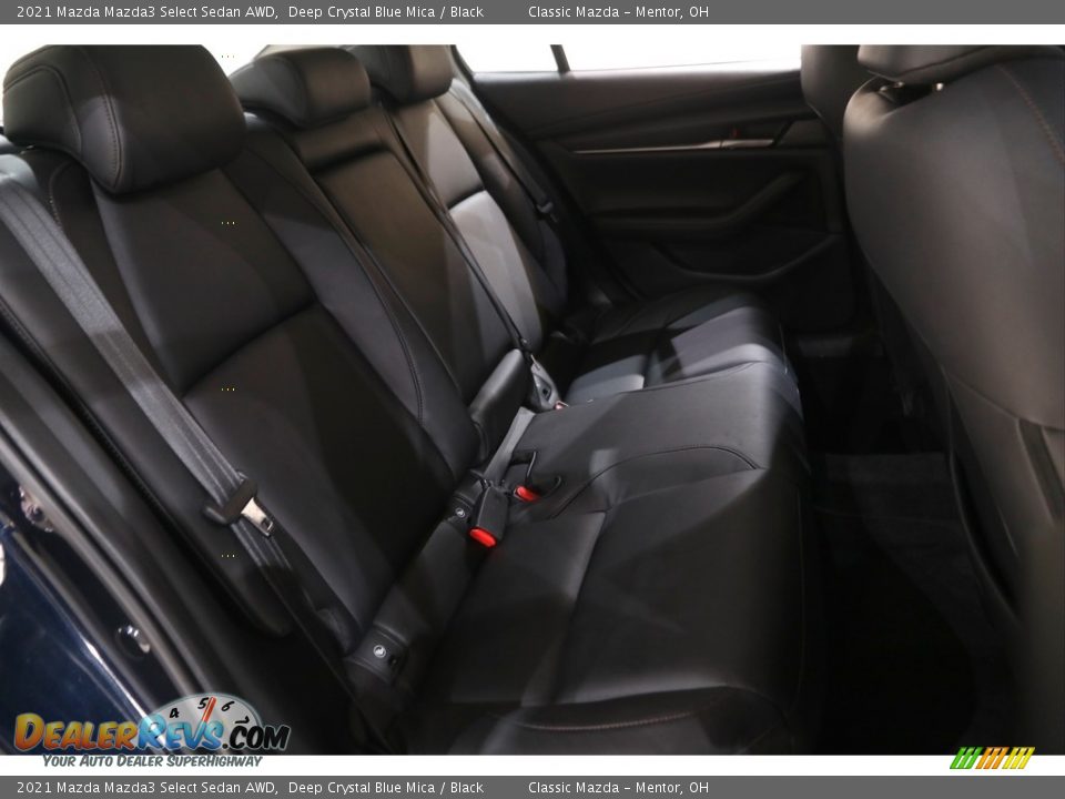 2021 Mazda Mazda3 Select Sedan AWD Deep Crystal Blue Mica / Black Photo #15