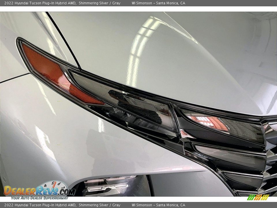 2022 Hyundai Tucson Plug-In Hybrid AWD Shimmering Silver / Gray Photo #28
