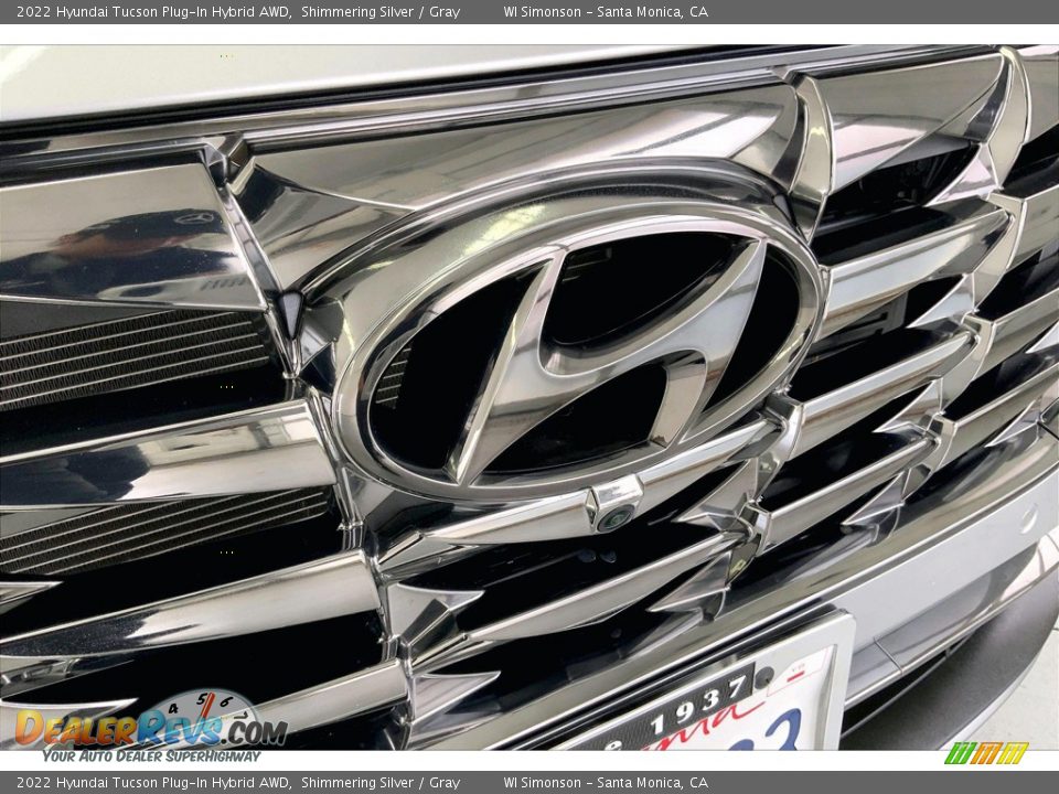2022 Hyundai Tucson Plug-In Hybrid AWD Shimmering Silver / Gray Photo #30
