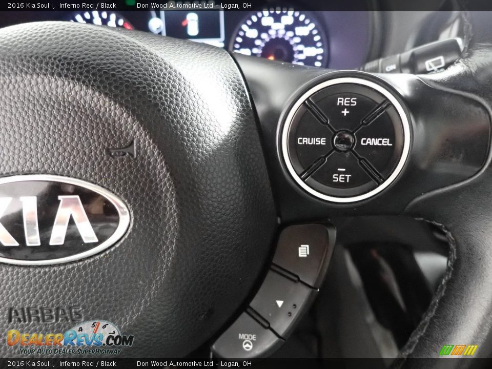 2016 Kia Soul ! Inferno Red / Black Photo #19