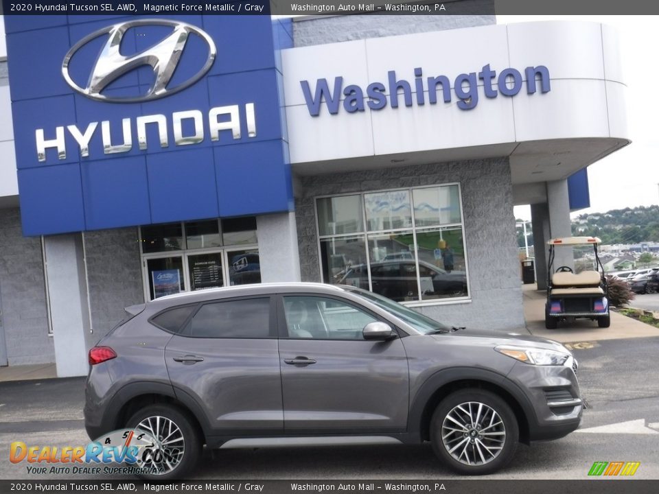 2020 Hyundai Tucson SEL AWD Magnetic Force Metallic / Gray Photo #2