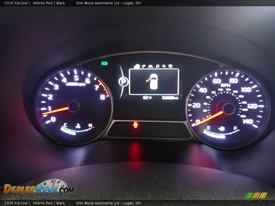 2016 Kia Soul ! Inferno Red / Black Photo #20