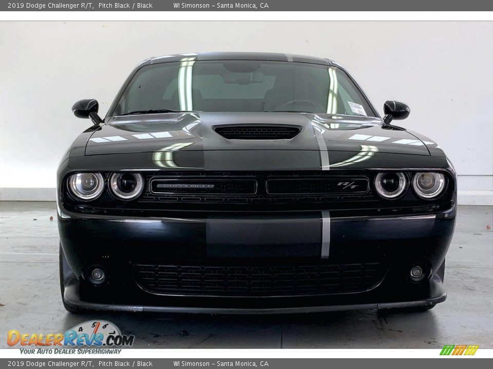 2019 Dodge Challenger R/T Pitch Black / Black Photo #2