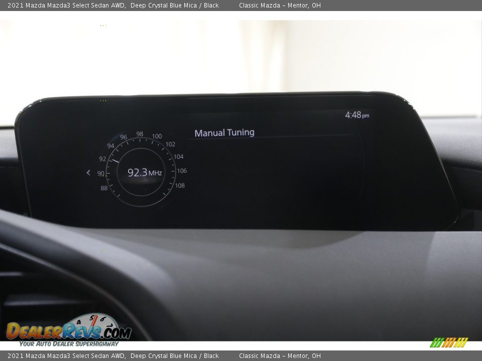 2021 Mazda Mazda3 Select Sedan AWD Deep Crystal Blue Mica / Black Photo #10