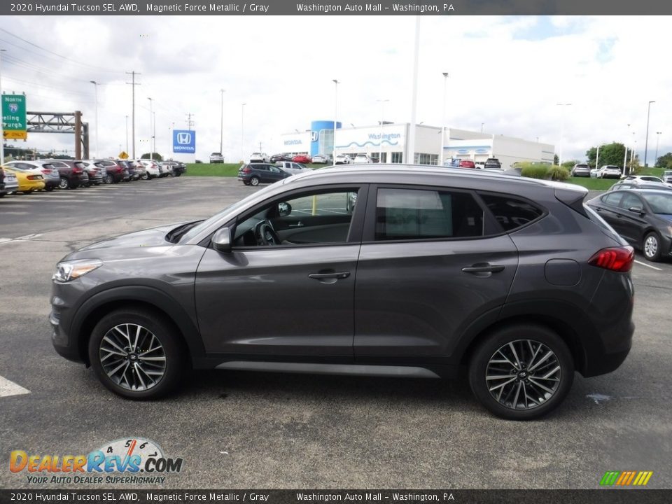 2020 Hyundai Tucson SEL AWD Magnetic Force Metallic / Gray Photo #5