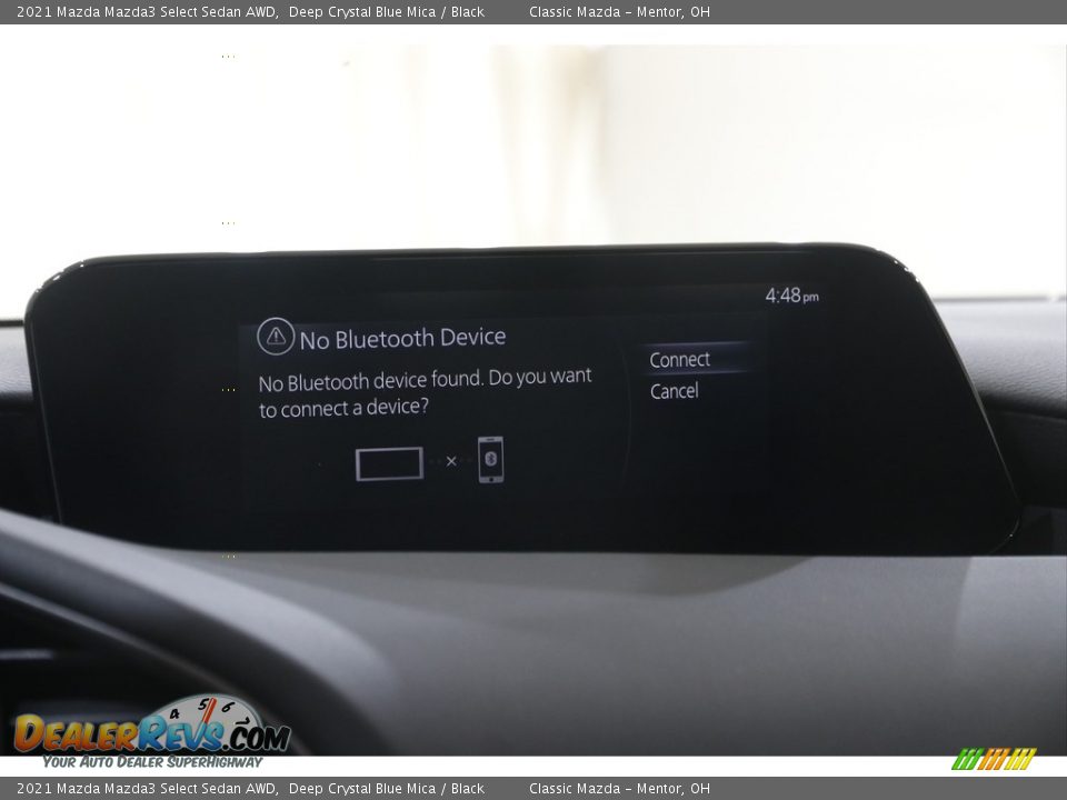 2021 Mazda Mazda3 Select Sedan AWD Deep Crystal Blue Mica / Black Photo #11