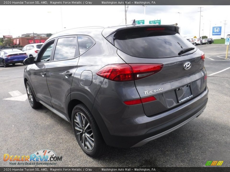 2020 Hyundai Tucson SEL AWD Magnetic Force Metallic / Gray Photo #6