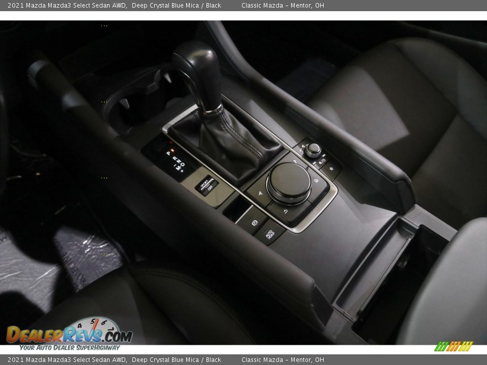 2021 Mazda Mazda3 Select Sedan AWD Deep Crystal Blue Mica / Black Photo #13