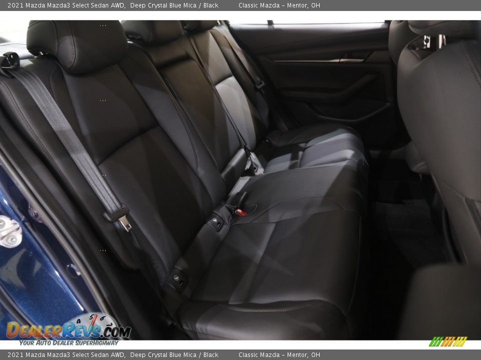 2021 Mazda Mazda3 Select Sedan AWD Deep Crystal Blue Mica / Black Photo #15