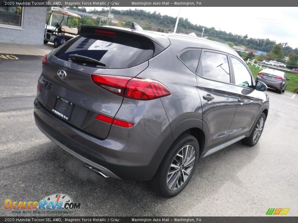 2020 Hyundai Tucson SEL AWD Magnetic Force Metallic / Gray Photo #8