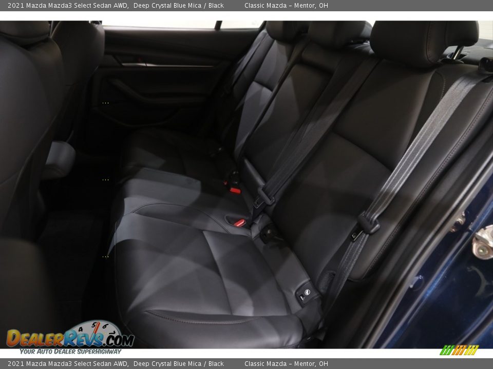 2021 Mazda Mazda3 Select Sedan AWD Deep Crystal Blue Mica / Black Photo #16