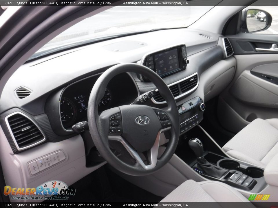 2020 Hyundai Tucson SEL AWD Magnetic Force Metallic / Gray Photo #9