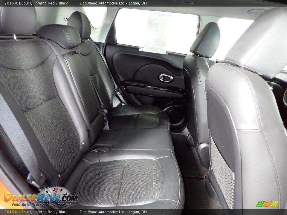 2016 Kia Soul ! Inferno Red / Black Photo #30