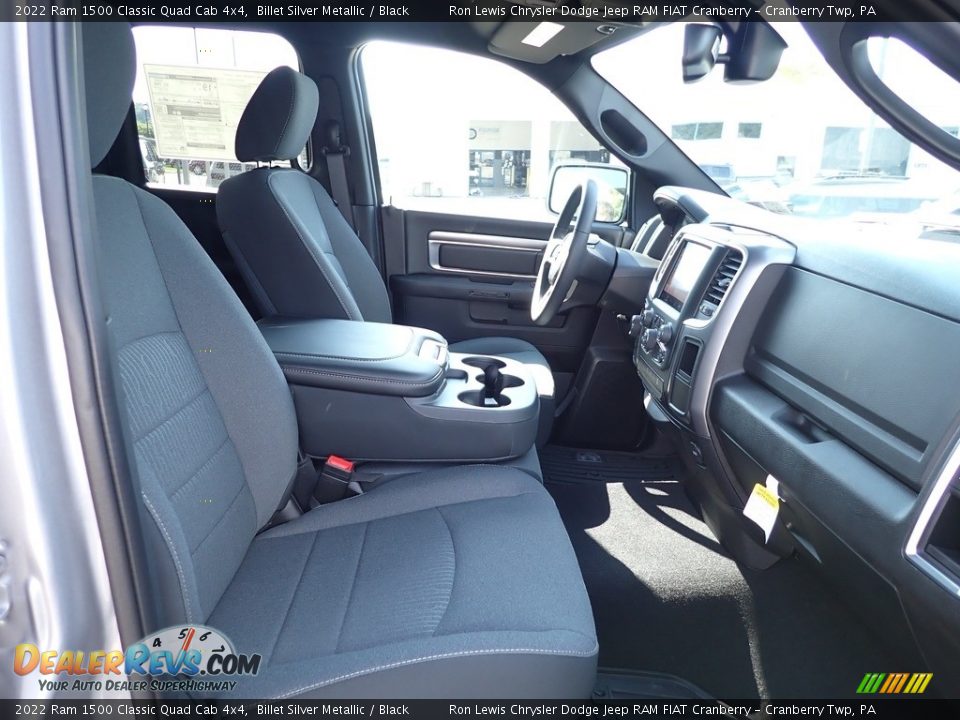 2022 Ram 1500 Classic Quad Cab 4x4 Billet Silver Metallic / Black Photo #11