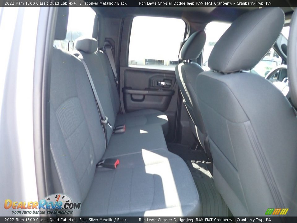 2022 Ram 1500 Classic Quad Cab 4x4 Billet Silver Metallic / Black Photo #12
