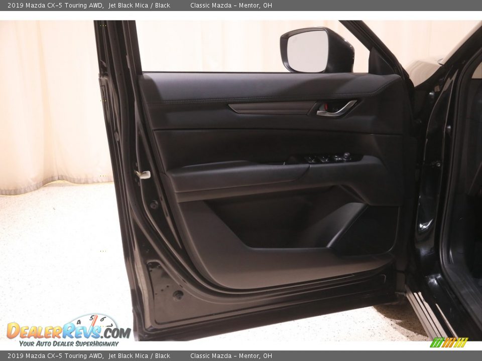 2019 Mazda CX-5 Touring AWD Jet Black Mica / Black Photo #4
